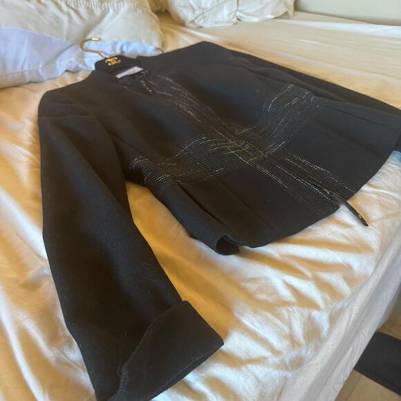 Akris punto wool black zip - Picture 3 of 4